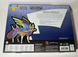 Pokemon TCG: 25th Celebrations Deluxe Pin Collection Box (Zacian X)*SEALED* - Image 2