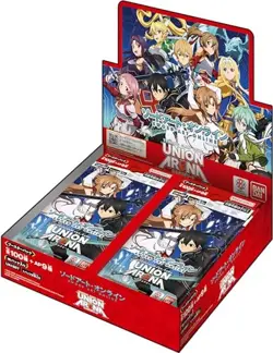 UNION ARENA Booster Pack Sword Art Online UA15BT BOX=16packs Trading Card Bandai - Image 1
