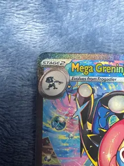 Mega Greninja ex 116/086 Me04: Chaos Rising Holo - Image 2