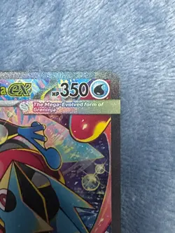 Mega Greninja ex 116/086 Me04: Chaos Rising Holo - Image 3