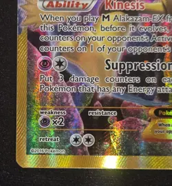 Alakazam EX (Secret) 125/124 XY - Fates Collide Holo - Image 4