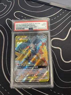 Pokemon TCG 2019 Sun and Moon Card 035/054 MLTRS/ZPDS/ARTCN GX PSA 9 - Image 1