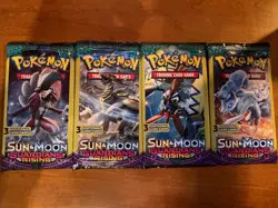 Pokemon Guardians Rising 3 Card Booster Pack New Factory Sealed Sun & Moon 2017 - Image 1