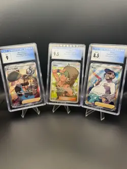 CGC Slab lot Of 3 Graded Pokemon Cards - Image 1