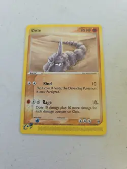 ONIX - 71/100 - EX Sandstorm - Common - Pokemon Card - NM - Image 1