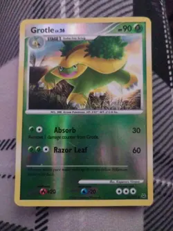 Grotle Pokemon TCG Platinum Reverse Foil Uncommon Card #49/127 #49 - Image 1