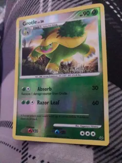 Grotle Pokemon TCG Platinum Reverse Foil Uncommon Card #49/127 #49 - Image 3