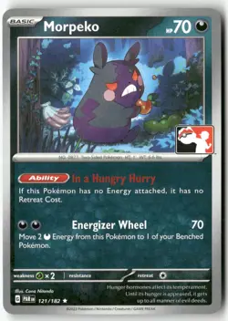 Morpeko [ - 121/182] Rare Prize Pack Series Cards EN NM - Image 1
