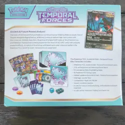 Pokemon TCG Scarlet & Violet Temporal Forces Elite Trainer Box 65 Cards Booster - Image 3