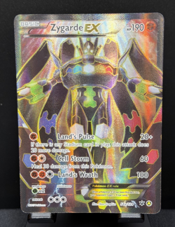 Pokemon TCG Zygarde EX Full Art Alternate Card 54a/124 XY Fates Collide 2017 - Image 1