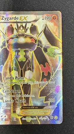 Pokemon TCG Zygarde EX Full Art Alternate Card 54a/124 XY Fates Collide 2017 - Image 5