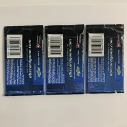 Dragon Ball Z Saiyan Saga Series Booster Pack Cards Score 3 Pack Lot Sealed - Image 2