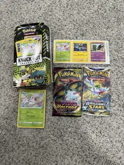 Pokemon Knock Out Collection Trading Card Game 2 Booster Packs - Image 1
