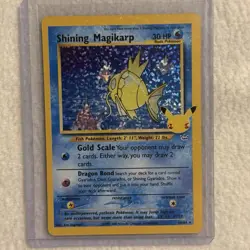 Pokemon TCG Celebrations Classic Collection Shining Magikarp Holo Card 66/64 NM - Image 1