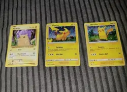 pokemon pikachu Cards LOT (FOR ALL 3) GREAT CONDITION! - Image 1