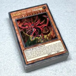 Yugioh Competitive Marik Strings Premium 54 Card Deck Slifer Sky Dr + Bonus Gift - Image 1