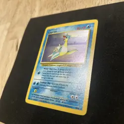 Pokemon TCG Lapras Fossil Holo Unlimited Rare Card 10/62 Nm - Image 2