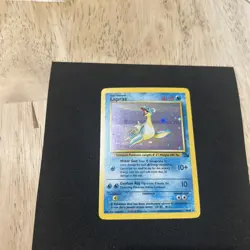 Pokemon TCG Lapras Fossil Holo Unlimited Rare Card 10/62 Nm - Image 4