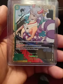 One Piece Card Game Romance Dawn English YAMATO OP01-121 Secret Rare SEC - Image 1