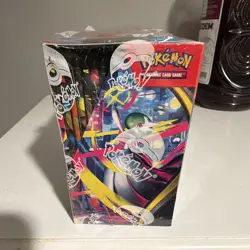 Pokemon TCG Mega Evolution booster box with promo card. New *tear at the top* - Image 2