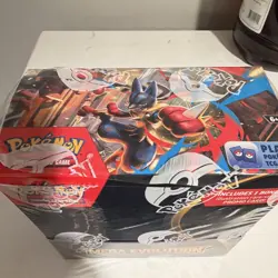Pokemon TCG Mega Evolution booster box with promo card. New *tear at the top* - Image 5