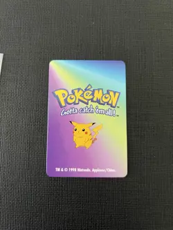 Vintage 1998 KFC Pokemon Card Game Pikachu Vintage #25 NM - Image 2