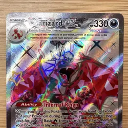 Charizard ex 074 – Full Art Promo – SV Scarlet & Violet (SVP) Pokemon Card NM - Image 2