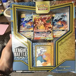 Pokemon TCG League Battle Deck Reshiram & Charizard GX TAG TEAM 60 Cards Sealed - Image 1