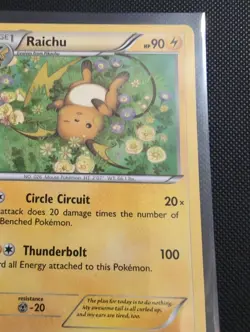 Pokemon Cards Raichu RC9/RC32 Generations Common NM - Image 3