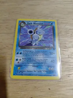 Dark Blastoise 20/82 Rare Team Rocket Non-Holo Pokemon Card - Image 1