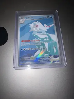 Pokemon TCG Cetitan Illustration Rare Card Surging Sparks 201/191 Mint Condition - Image 1