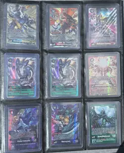 DIGIMON CARD GAME 18 CARD LOT ALTERNATE ARTS NM+ VENUSMON GREYMON BT23 Bt24 Bt25 - Image 2