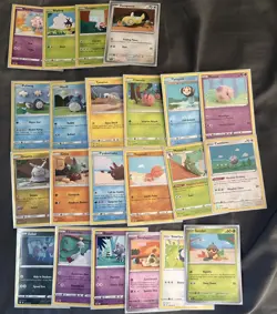 Pokemon Illustrator Asako Ito - Crochet Pokemon Art - 22 LP/NM Cards - Image 1