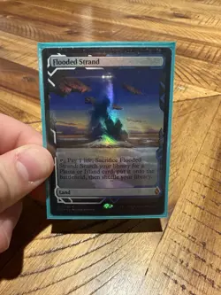 Zendikar Rising Expeditions Foil Flooded Strand Magic MTG Card Mint Condition - Image 1