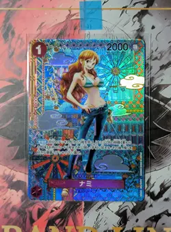 Nami R OP01-016 SP ONE PIECE Card Game TCG Awakening of the New Era Japanese - Image 1
