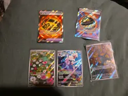 Pokemon Tcg Pitch Black 5 Card Ir Full Art Lot, 085, 095, 091, 104, 113 & More. - Image 1
