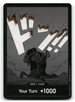 DON!! Card (Double Pack Set Vol. 11) (Luffy and Ace) DON!! Foil NM/M OP-82 - Image 1
