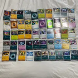 100 TCG Pokemon Card Lot Scarlet & Violet Basic, Reverse Holos Mixed Lot - Image 2