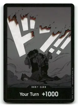 DON!! Card (Double Pack Set Vol. 11) (Luffy and Ace) DON!! Foil NM/M OP-83 - Image 1