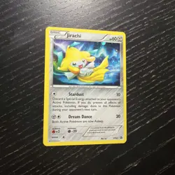 Pokemon TCG Jirachi XY67 Holo Black Star Promo Card 2015 - Swirl - Image 1