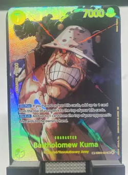 Bartholomew Kuma SP EB04-054 R One Piece Card English OP16 THE TIME OF BATTLE - Image 1