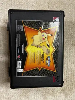 Pokemon TCG Pikachu V Collection Box Shining Fates 4 Booster Packs 25 Cards - Image 2