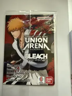 Ichigo Kurosaki (BLC-1-040) Round 1 Stamped Union Arena Bleach Promo Card SEALED - Image 2