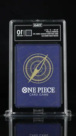 RANK 1 Monkey D Luffy #EB04-061 One Piece Egghead Crisis Japanese TAG 10 Gem 3a - Image 2