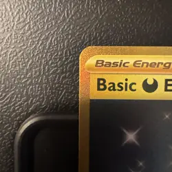 Basic Darkness Energy 098/064 Shrouded Fable Hyper Rare Gold Pokemon Card Mint - Image 2
