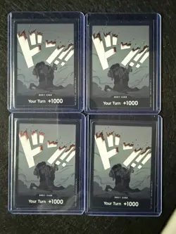 DON!! Card Lot of 4 - luffy & ace don, Impel Down, Event One Piece English OP-16 - Image 1