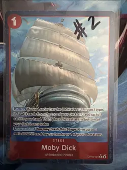Moby Dick (Alternate Art) OP16-021 The Time of Battle Rare Foil One Piece - Image 1