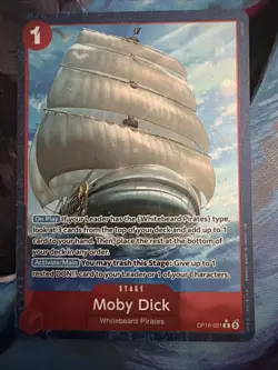 Moby Dick (Alternate Art) OP16-021 The Time of Battle Rare Foil One Piece - Image 2