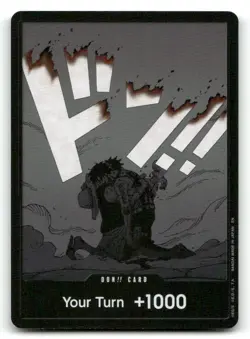 DON!! Card (Double Pack Set Vol. 11) (Luffy and Ace) DON!! Foil NM/M OP-97 - Image 1