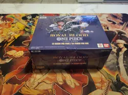 1x One Piece OP10 Royal Blood Booster Box Factory Sealed English Edition! - Image 1